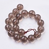 Smoky Quartz Beads Strands X-G-C076-10mm-4-2