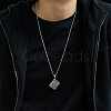 Alloy Pendant 201 Stainless Steel Chain Necklaces for Men FS-WG1D596-11-2