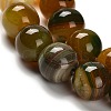 Dyed Natural Agate Beads Strands G-G175-A11-01-4