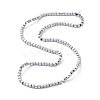 Electroplate Non-magnetic Synthetic Hematite Beads Strands X-G-J172-3x3mm-02-2