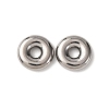 304 Stainless Steel European Beads STAS-D383-01A-P-1