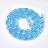 Transparent Glass Beads Strands GLAA-T009-004B-2