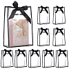 Rectangle PP Plastic Storage Tote Bags ABAG-WH0046-60B-1