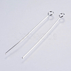Tarnish Resistant 304 Stainless Steel Eye Pins STAS-F146-03P-40mm-1