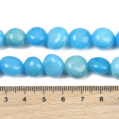 Dyed Natural White Jade Beads Strands GG-CBACF26-B01-02-1