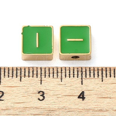 304 Stainless Steel Enamel Beads STAS-L022-293G-I-1