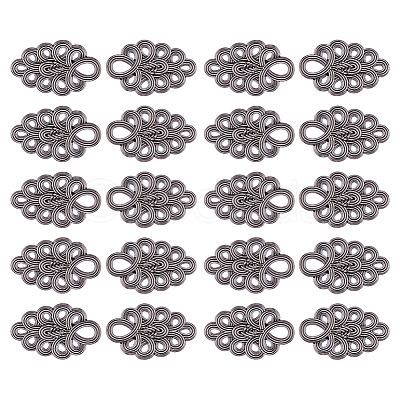 20Pcs Zinc Alloy Adjustable Jean Button Pins FIND-FH0017-92B-1