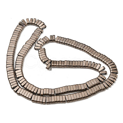 Electroplated Non-magnetic Synthetic Hematite Beads Strands G-C106-B02-09A-1