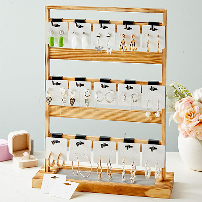 200Pcs Paper Earring Display Cards CDIS-CN0001-02C-1