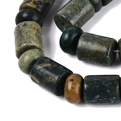 Natural Shoushan Jade Beads Strands G-Q616-09D-1