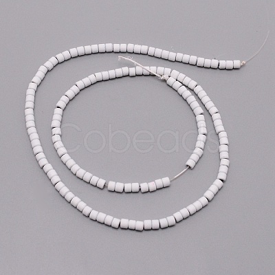 Non-magnetic Synthetic Hematite Beads Strands G-WH0018-01O-1