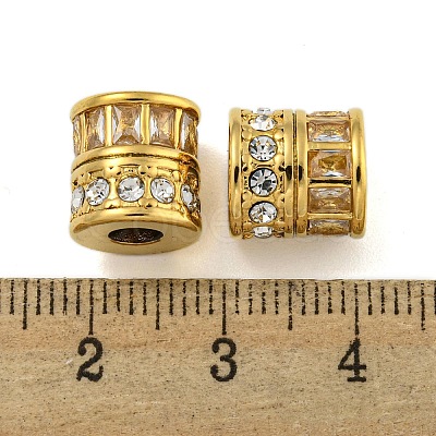 Ion Plating(IP) 304 Stainless Steel Beads STAS-U007-18B-G-1