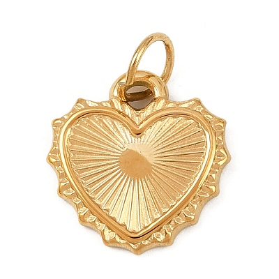 304 Stainless Steel Pendants STAS-K307-02D-G-1
