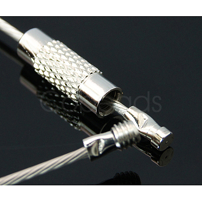 Steel Wire Necklace Cord X-SW001-1