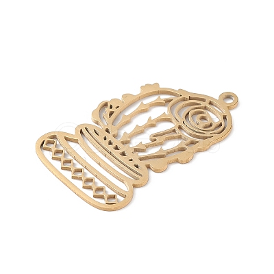 201 Stainless Steel Pendants STAS-K250-10G-1
