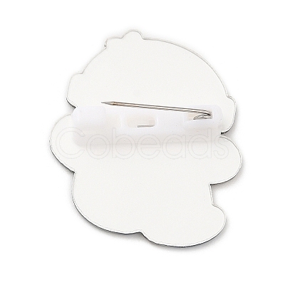 Cartoon Style Acrylic Brooches JEWB-P018-02D-1