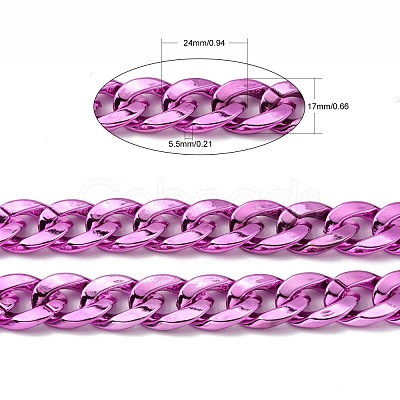 CCB Plastic Twisted Chains Curb Chain CHAC-A001-K11-1