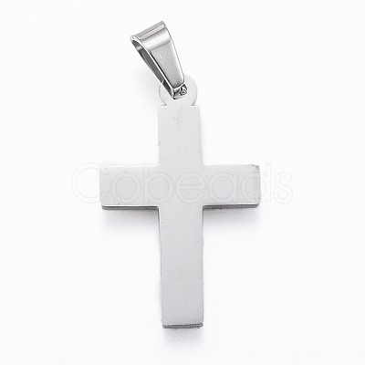 Tarnish Resistant 304 Stainless Steel Pendants STAS-G156-02P-1