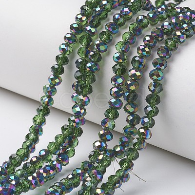 Electroplate Transparent Glass Beads Strands LS-EGLA-A034-T4mm-Q04-1