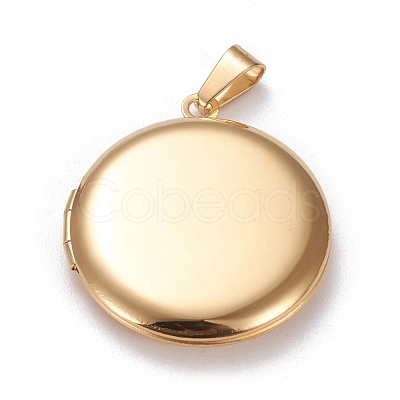 304 Stainless Steel Locket Pendants STAS-K197-24G-1