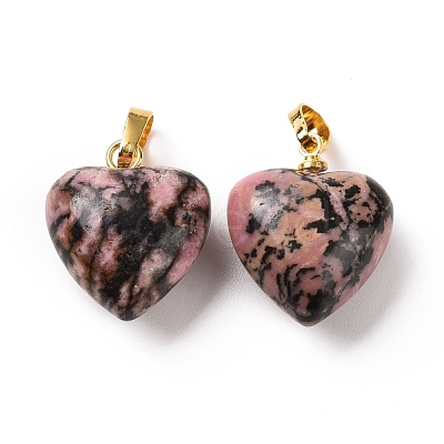 Natural Rhodonite Pendants G-I311-A14-G-1