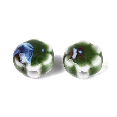 Vintage Handmade Porcelain Beads PORC-N013-25-12-1