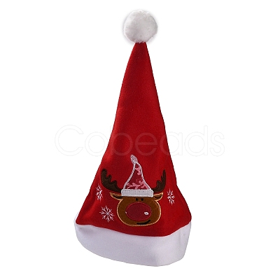 Cloth Christmas Hats AJEW-M215-03B-1