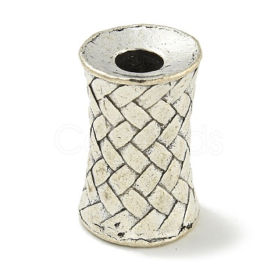 Tibetan Style Alloy European Beads FIND-U015-12AS-01-1