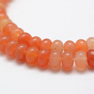 Mixed Natural Gemstone Beads Strands G-G665-M-6x4mm-1