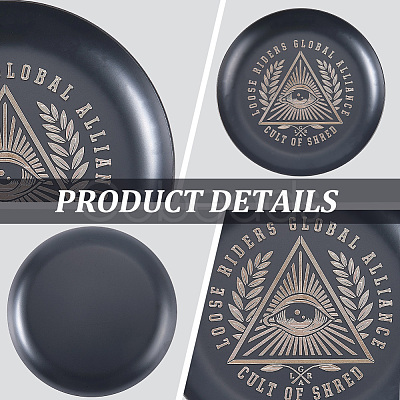 430 Stainless Steel Wiccan Altar Plate AJEW-WH20070-290A-02-1