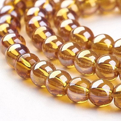 Glass Bead Strands GR10mm-13Y-AB-1