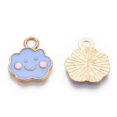 Alloy Enamel Charms ENAM-S121-072A-1