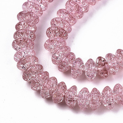 Crackle Glass Beads GLAA-S192-004C-1
