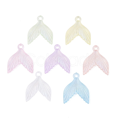 Transparent Plastic Pendants KY-N025-61-1