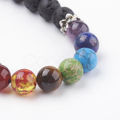 Chakra Jewelry BJEW-JB03518-01-1