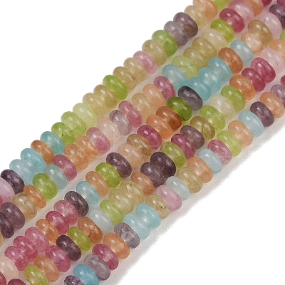 Natural White Jade Beads Strands G-K343-C41-01-1