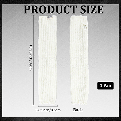 Cloth Womens Knitting Long Sleeve AJEW-WH20080-32B-1