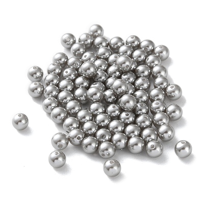 Plastic Imitation Pearl Beads FIND-M059-01B-05-1