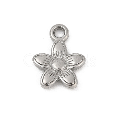 304 Stainless Steel Pendants STAS-D366-07A-P-1