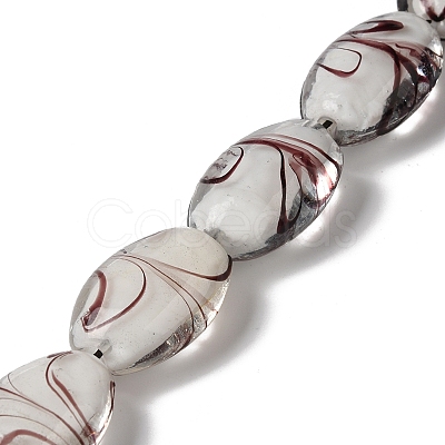 Handmade Lampwork Beads Strands LAMP-K037-13-1