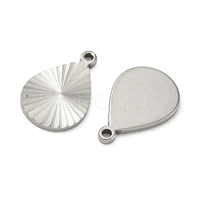 304 Stainless Steel Pendants STAS-C167-08H-P-1