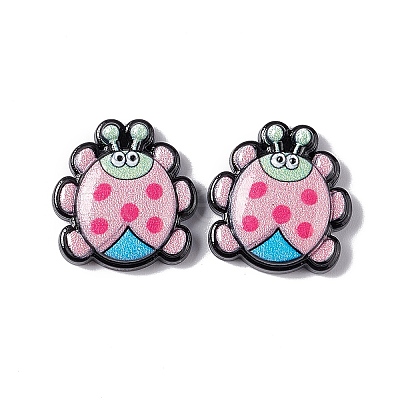 Opaque Resin Cabochons RESI-C027-01E-1