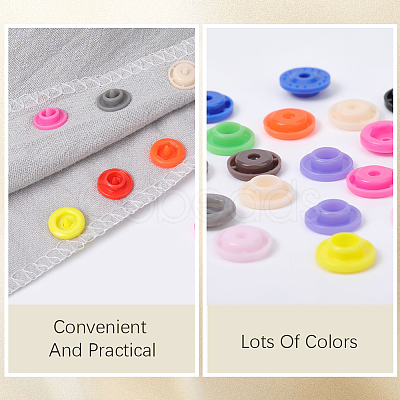 Resin Snap Fasteners FIND-CY0001-10-1