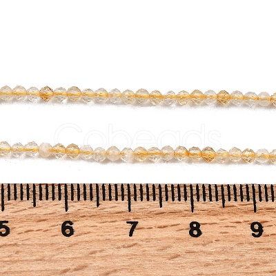 Natural Citrine Beads Strands G-I289-02-1