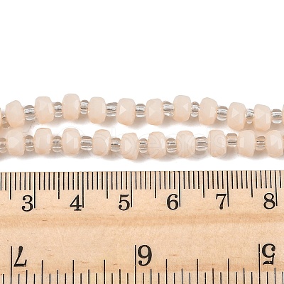 Opaque Glass Beads Strands GLAA-P076-01C-06-1