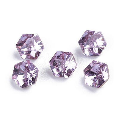 K5 Glass Rhinestone Cabochons RGLA-L013-B-M-1