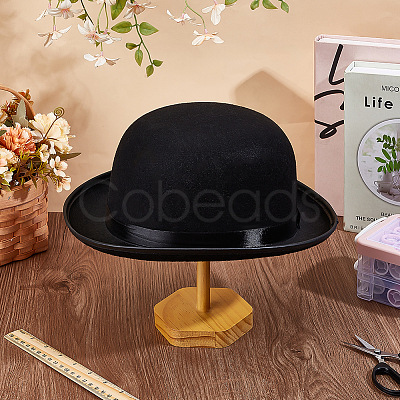 Wooden Hat Display Stand AJEW-WH0270-604-1