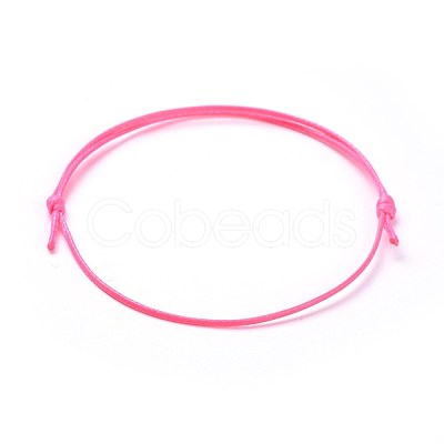 Eco-Friendly Korean Waxed Polyester Cord Bracelet Making BJEW-JB04256-1