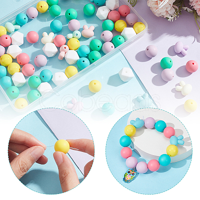Easter Themed DIY Nursing Necklace Making Kit DIY-NB0009-60-1