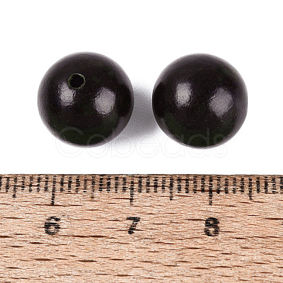 Undyed Natural Wood Beads WOOD-ZX010-05D-1